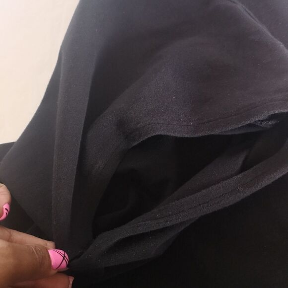 Material Girl Bodycon Net Back Mini Dress Medium Black - Picture 15 of 16